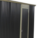 X-Metal Garage métal Gris Acier galvanisé 17.31m²