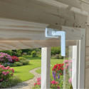 Habrita Abris de jardin en bois Marron Bois massif 8.2m²