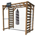 Soulet Stations de jeux Marron Bois massif