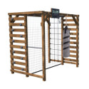 Soulet Stations de jeux Marron Bois massif