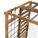 Soulet Stations de jeux Marron Bois massif