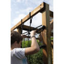 Soulet Stations de jeux Marron Bois massif
