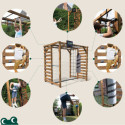 Soulet Stations de jeux Marron Bois massif