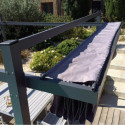 Couleurs du monde Autres accessoires pour pergola Gris Polyester