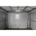 Garage en métal anthracite 19,95m² grande hauteur H.2,60m DURAMAX