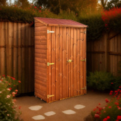 Habrita Abris de jardin en bois Marron Bois massif 0.70m²