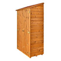 Habrita Abris de jardin en bois Marron Bois massif 0.70m²