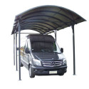 Habrita Carport Camping Car Gris Aluminium 27.5m²
