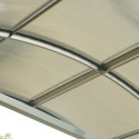 Habrita Carport Camping Car Gris Aluminium 27.5m²