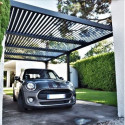 Habrita Pergolas bioclimatiques Gris Aluminium 21.5m²