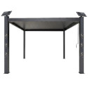 Habrita Pergolas bioclimatiques Gris Aluminium 11.9m²