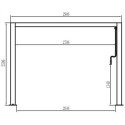 X-Metal Pergolas bioclimatiques Gris Aluminium 9m²