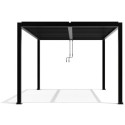 X-Metal Pergolas bioclimatiques Gris Aluminium 12m²
