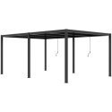 X-Metal Pergolas bioclimatiques Gris Aluminium 17.40m²