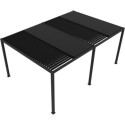 X-Metal Pergolas bioclimatiques Gris Aluminium 17.40m²