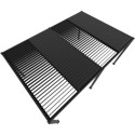 X-Metal Pergolas bioclimatiques Gris Aluminium 17.40m²