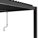 X-Metal Pergolas bioclimatiques Gris Aluminium 17.40m²