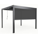 Store coulissant latéral aluminium 270x238 cm X-Metal - Anthracite