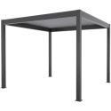 X-Metal Pergolas bioclimatiques Gris Aluminium 16m²