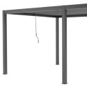 X-Metal Pergolas bioclimatiques Gris Acier galvanisé 17.40m²