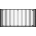 X-Metal Pergolas bioclimatiques Gris Acier galvanisé 17.40m²