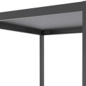 X-Metal Pergolas bioclimatiques Gris Aluminium 9m²