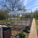Filclair Serre de jardin en verre Gris  13.5m²