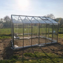 Filclair Serre de jardin en verre Gris  13.5m²