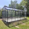 Filclair Serre de jardin en verre Vert  13.5m²