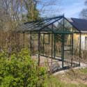 Filclair Serre de jardin en verre Vert  13.5m²