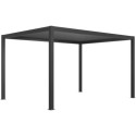 X-Metal Pergolas bioclimatiques Gris Aluminium 12m²