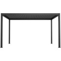 X-Metal Pergolas bioclimatiques Gris Aluminium 12m²