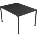 X-Metal Pergolas bioclimatiques Gris Aluminium 12m²