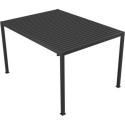 X-Metal Pergolas bioclimatiques Gris Aluminium 12m²