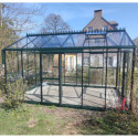 Filclair Serre de jardin en verre Vert 18m²