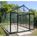 Filclair Serre de jardin en verre Vert 18m²