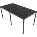 X-Metal Pergolas bioclimatiques Gris Aluminium 17.40m²