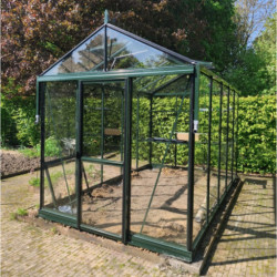 Filclair Serre de jardin en verre Vert 6.75m²