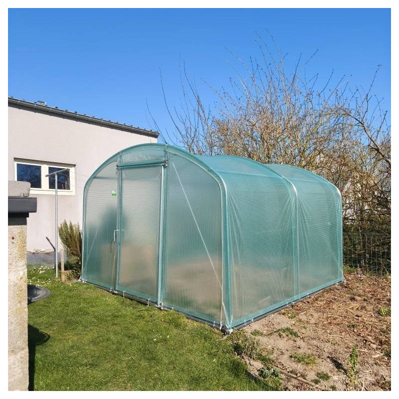 Filclair Serre tunnel Gris 9m²