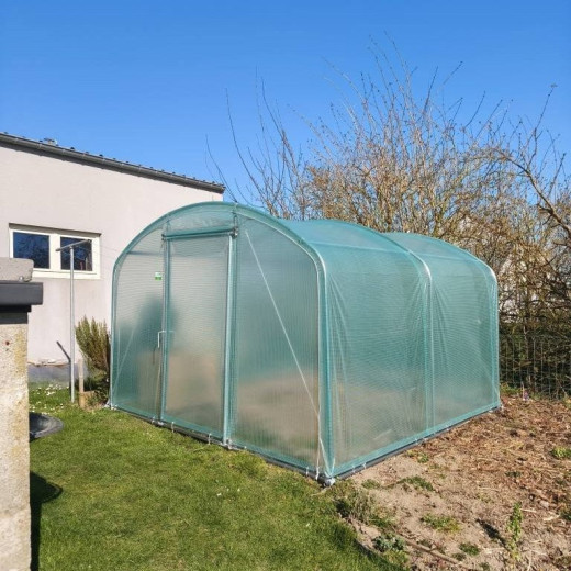 Filclair Serre tunnel Gris 9m²