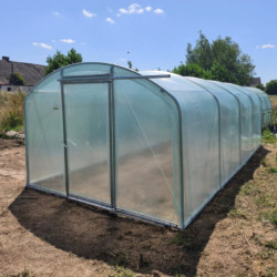 Filclair Serre tunnel Gris 18m²