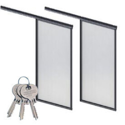 BloomCabin Portes supplémentaires pour serre Aluminium