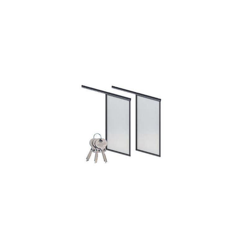 BloomCabin Portes supplémentaires pour serre Aluminium