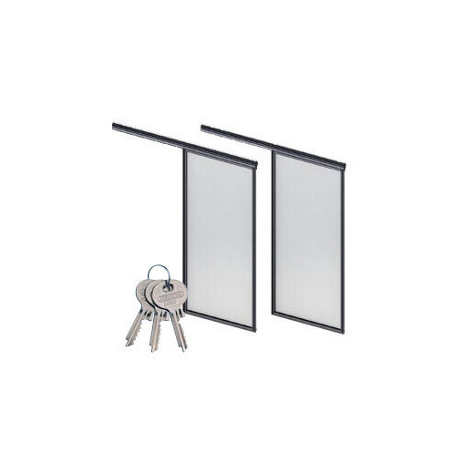 BloomCabin Portes supplémentaires pour serre Aluminium