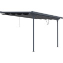 X-Metal Stores pour pergolas Gris
