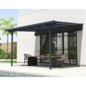 X-Metal Stores pour pergolas Gris