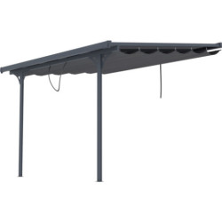 X-Metal Stores pour pergolas Gris