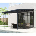 X-Metal Stores pour pergolas Gris