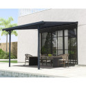 X-Metal Stores pour pergolas Gris