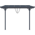 X-Metal Stores pour pergolas Gris